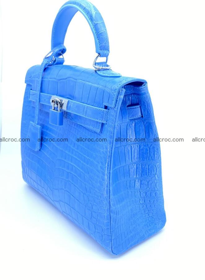 Crocodile skin handbag Kelly 1335 Foto 12