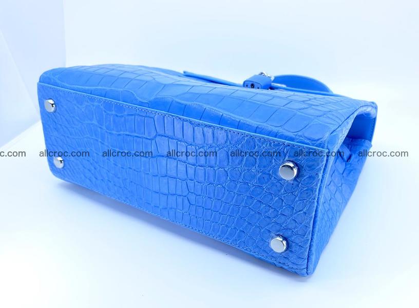 Crocodile skin handbag Kelly 1335