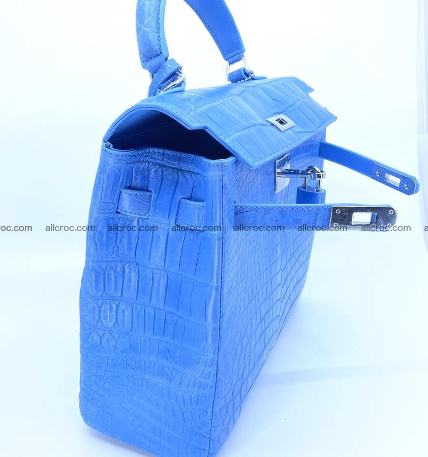 Crocodile skin handbag Kelly 1335 Foto 17