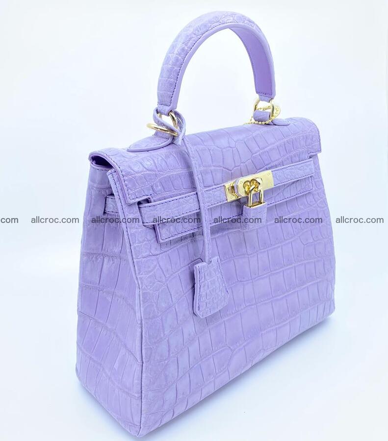 Crocodile skin handbag Kelly 1336 Foto 1