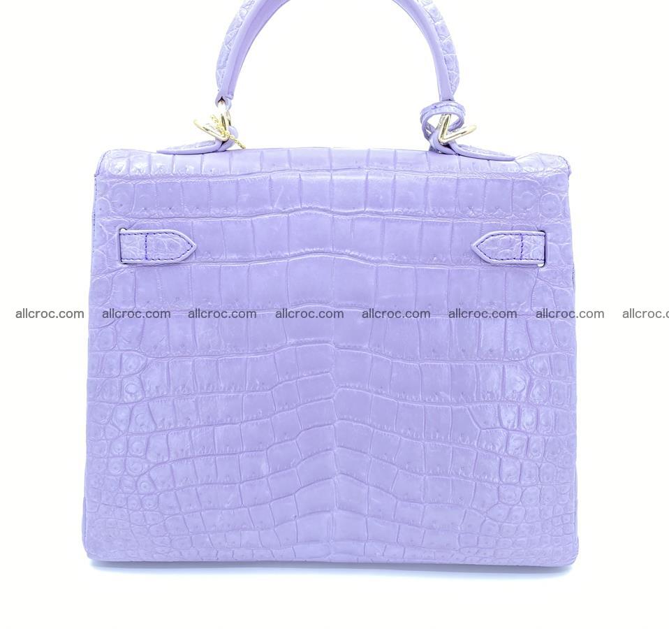 Crocodile skin handbag Kelly 1336 Foto 4