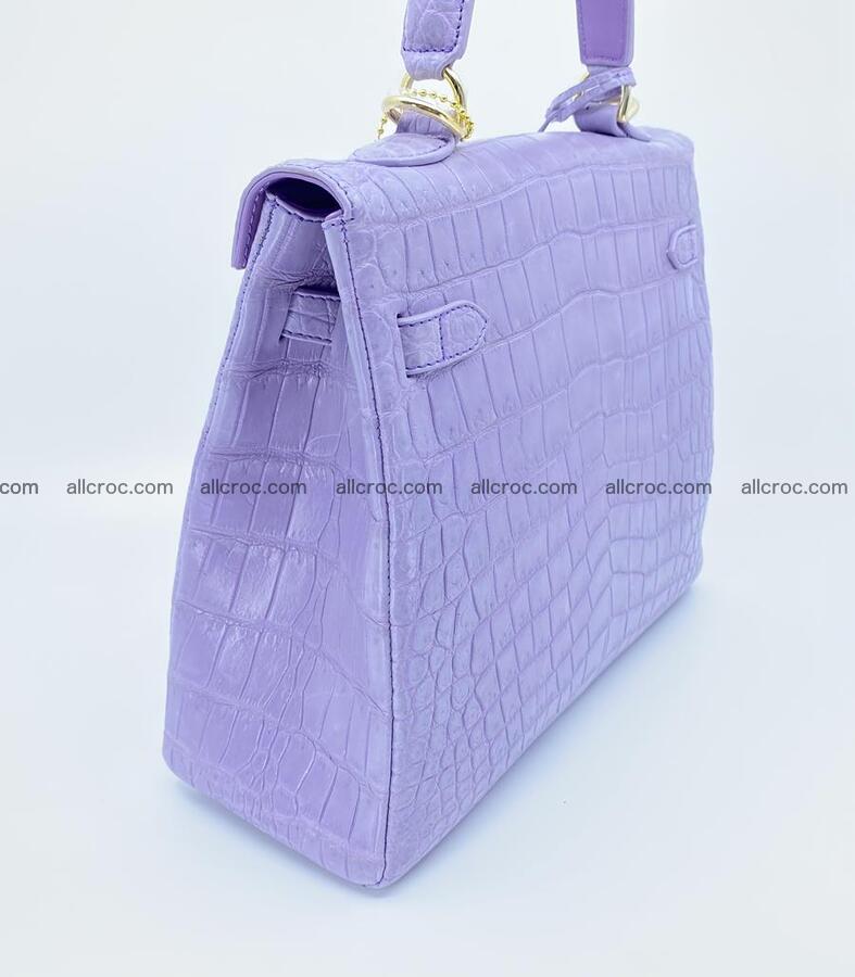 Crocodile skin handbag Kelly 1336 Foto 5