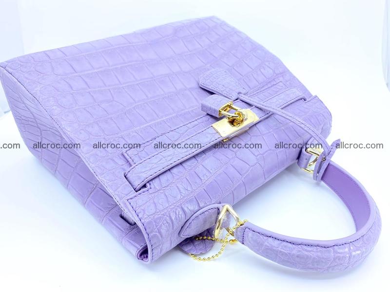 Crocodile skin handbag Kelly 1336