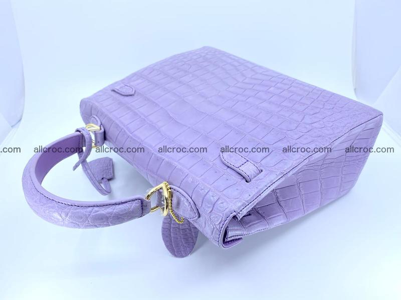 Crocodile skin handbag Kelly 1336