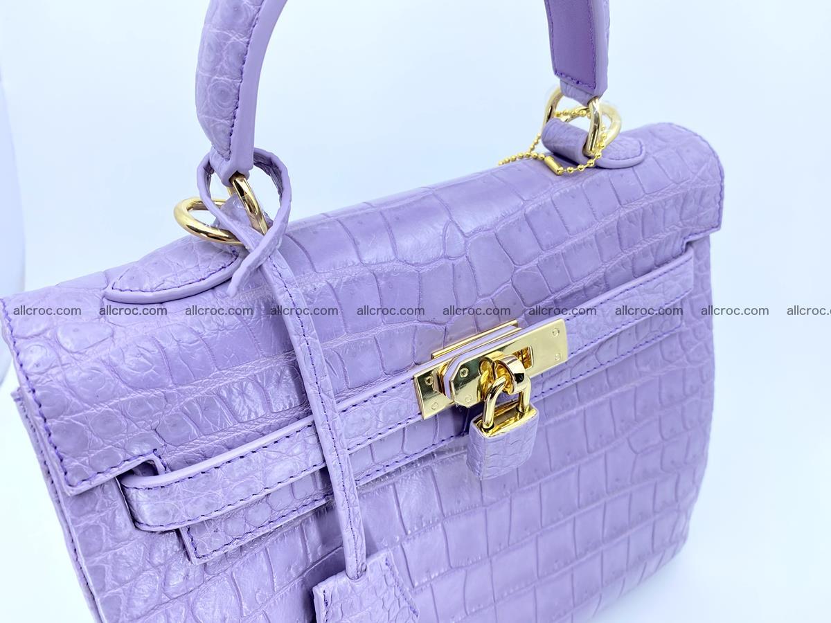 Crocodile skin handbag Kelly 1336 Foto 2