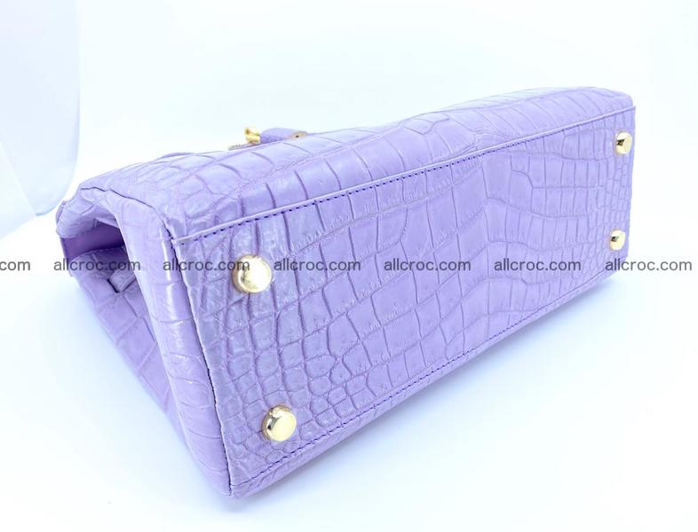 Crocodile skin handbag Kelly 1336