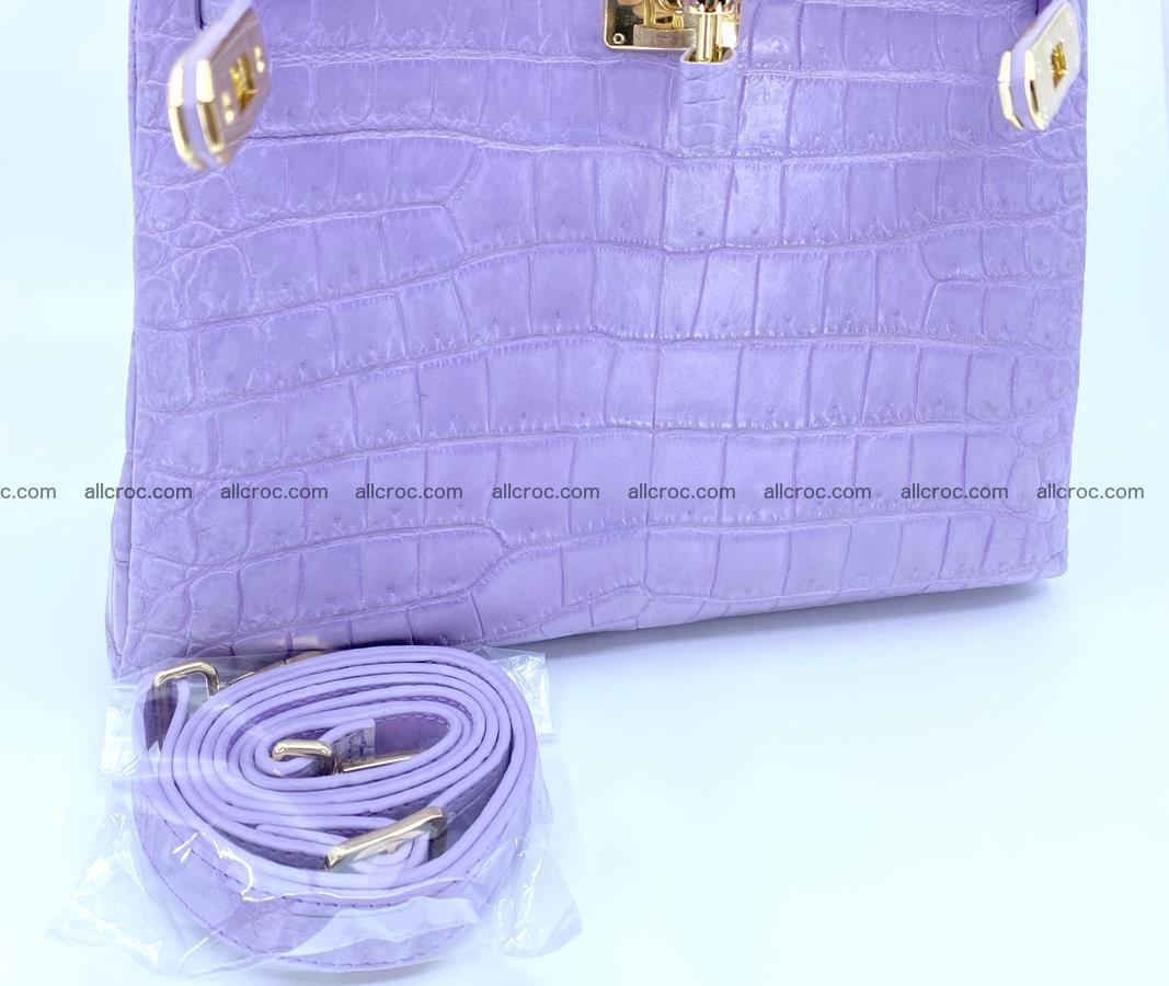 Crocodile skin handbag Kelly 1336 Foto 14
