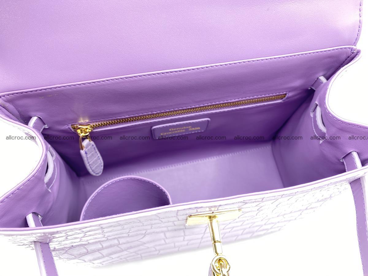 Crocodile skin handbag Kelly 1336 Foto 15