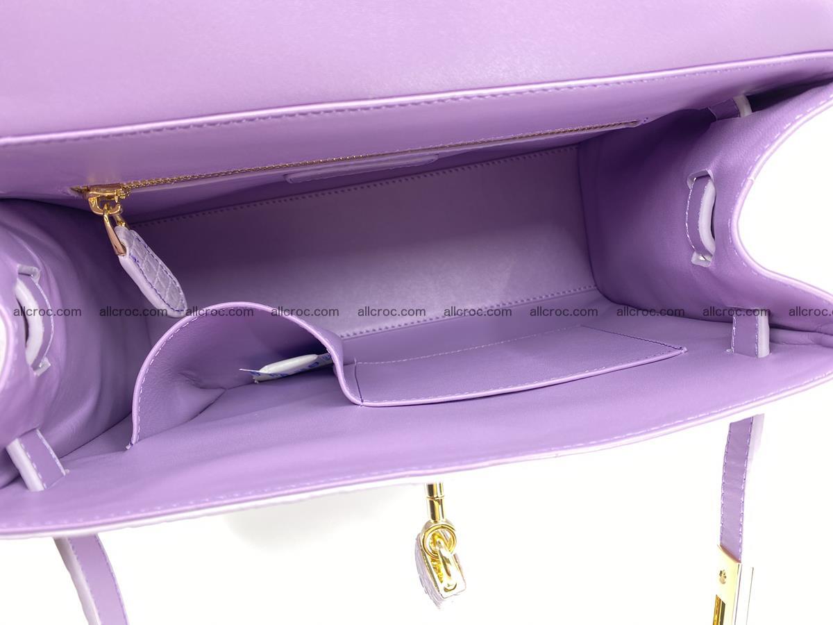 Crocodile skin handbag Kelly 1336 Foto 16