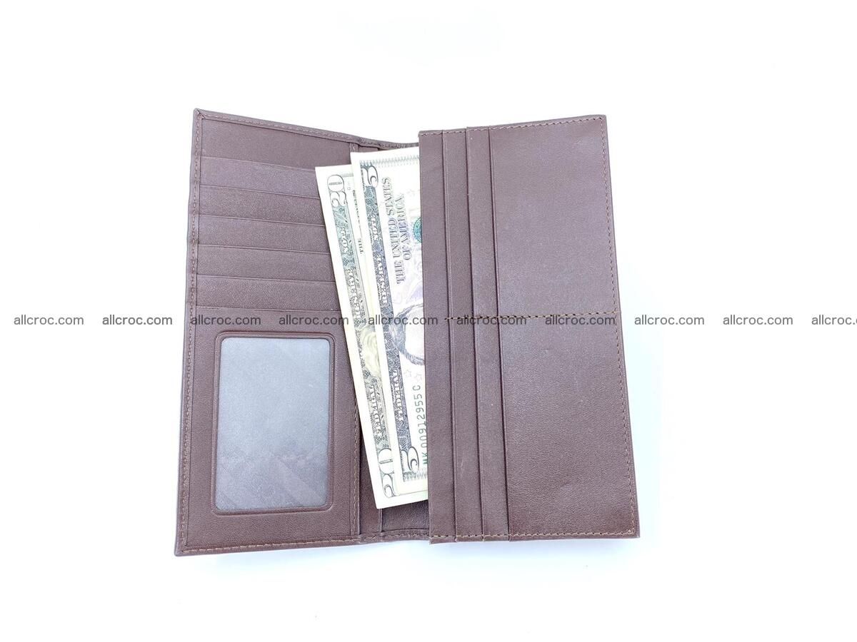 Crocodile skin long wallet 1218 Foto 2