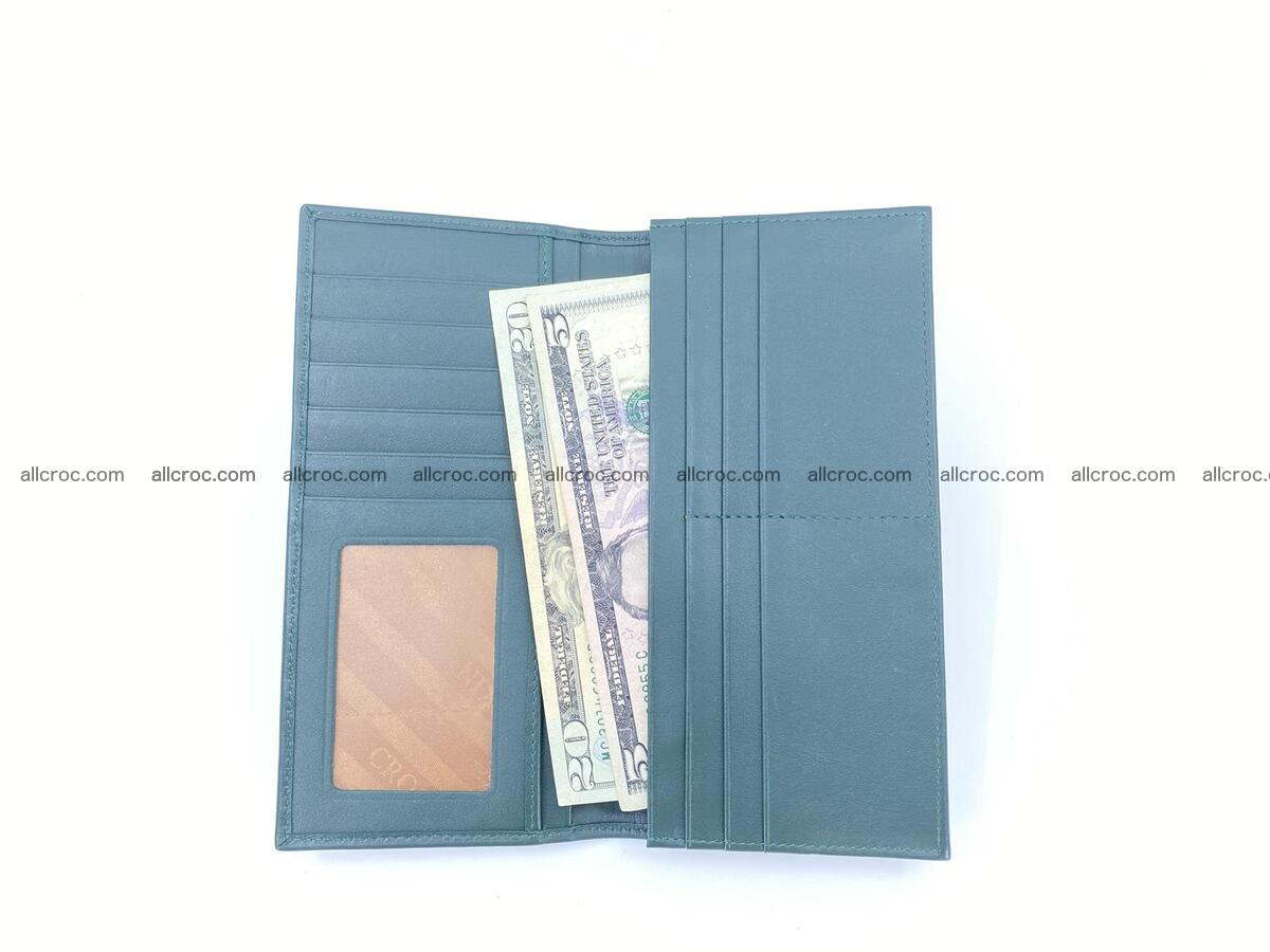 Crocodile skin long wallet 1264 Foto 2