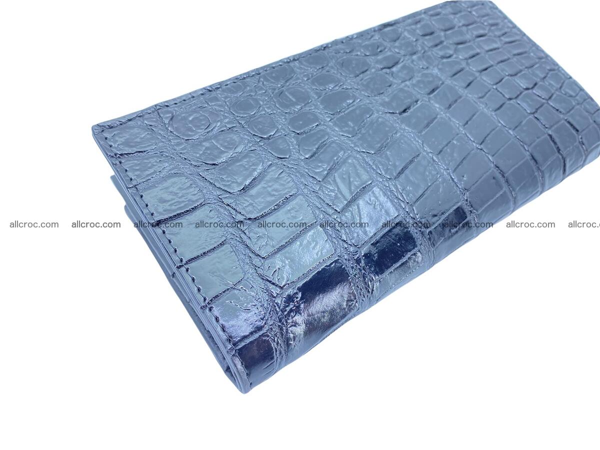 Crocodile skin long wallet 1730 Foto 5