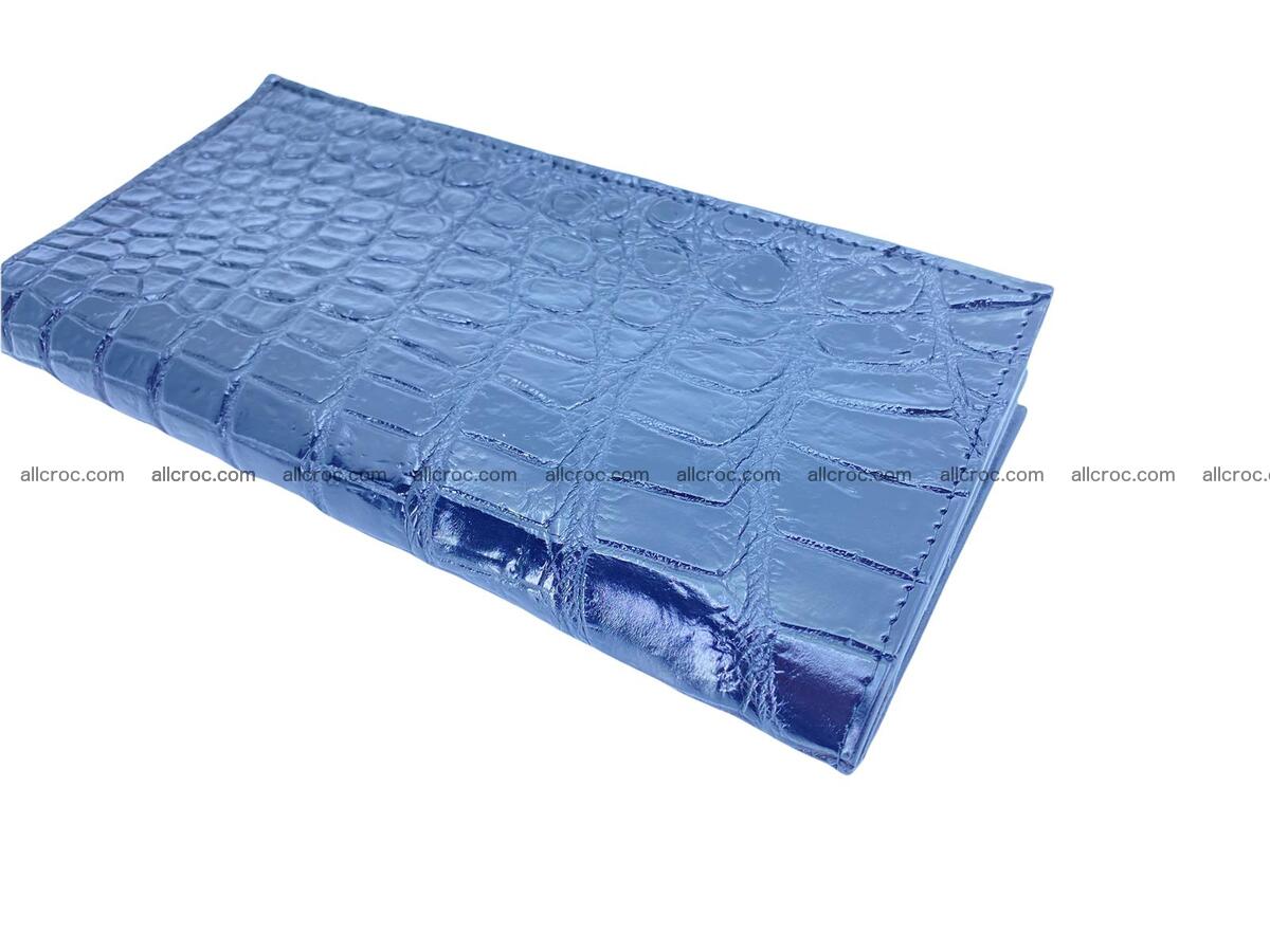 Crocodile skin long wallet 1730 Foto 4