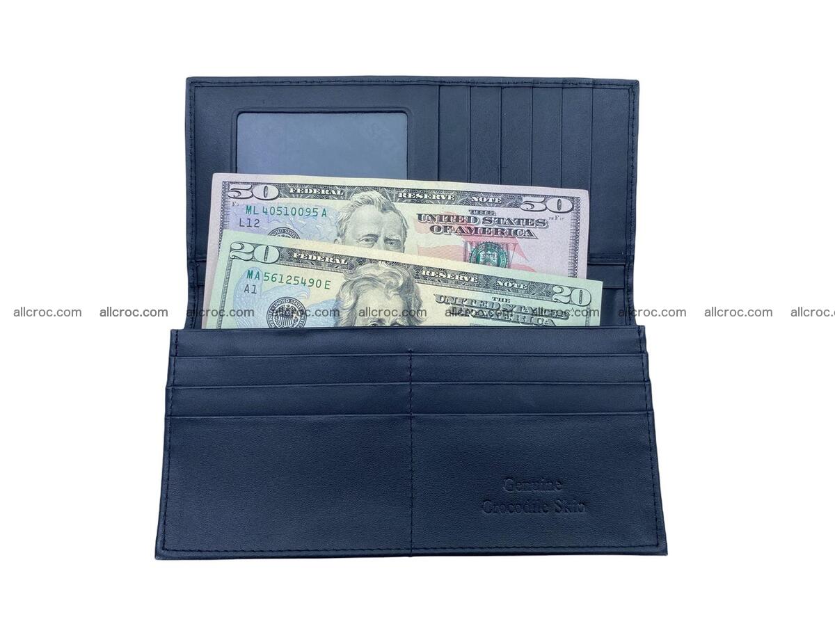 Crocodile skin long wallet 1730 Foto 8