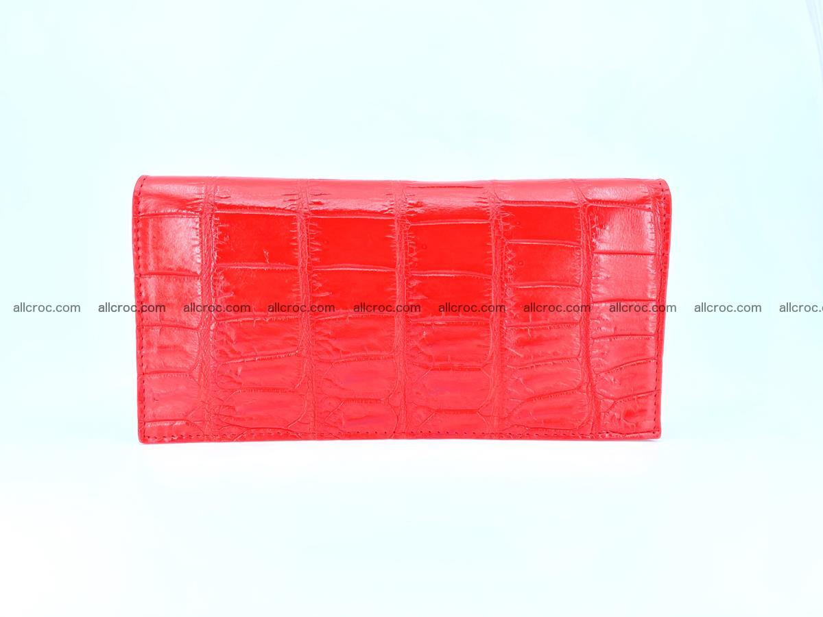 Crocodile skin wallet bifold 492 Foto 2