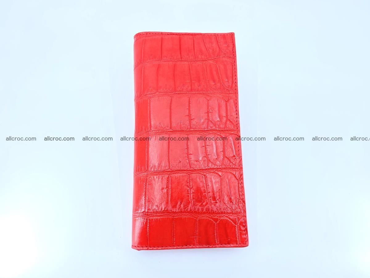 Crocodile skin wallet bifold 492 Foto 7