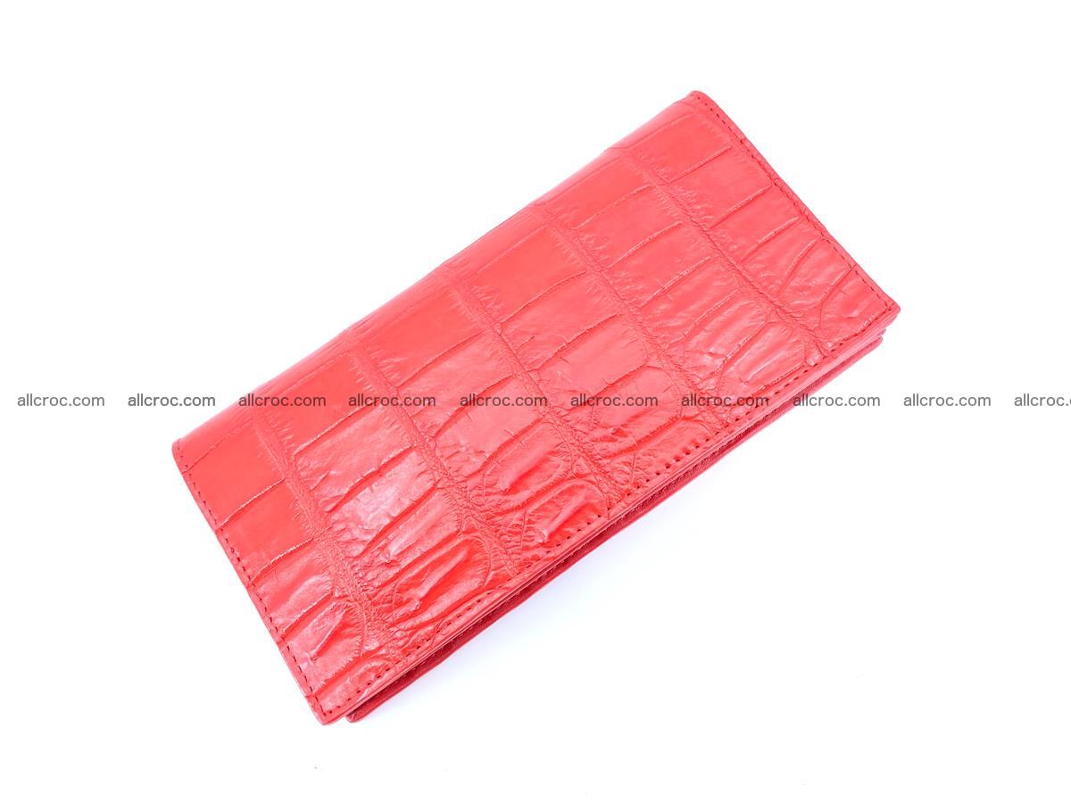 Crocodile skin wallet bifold 492 Foto 4