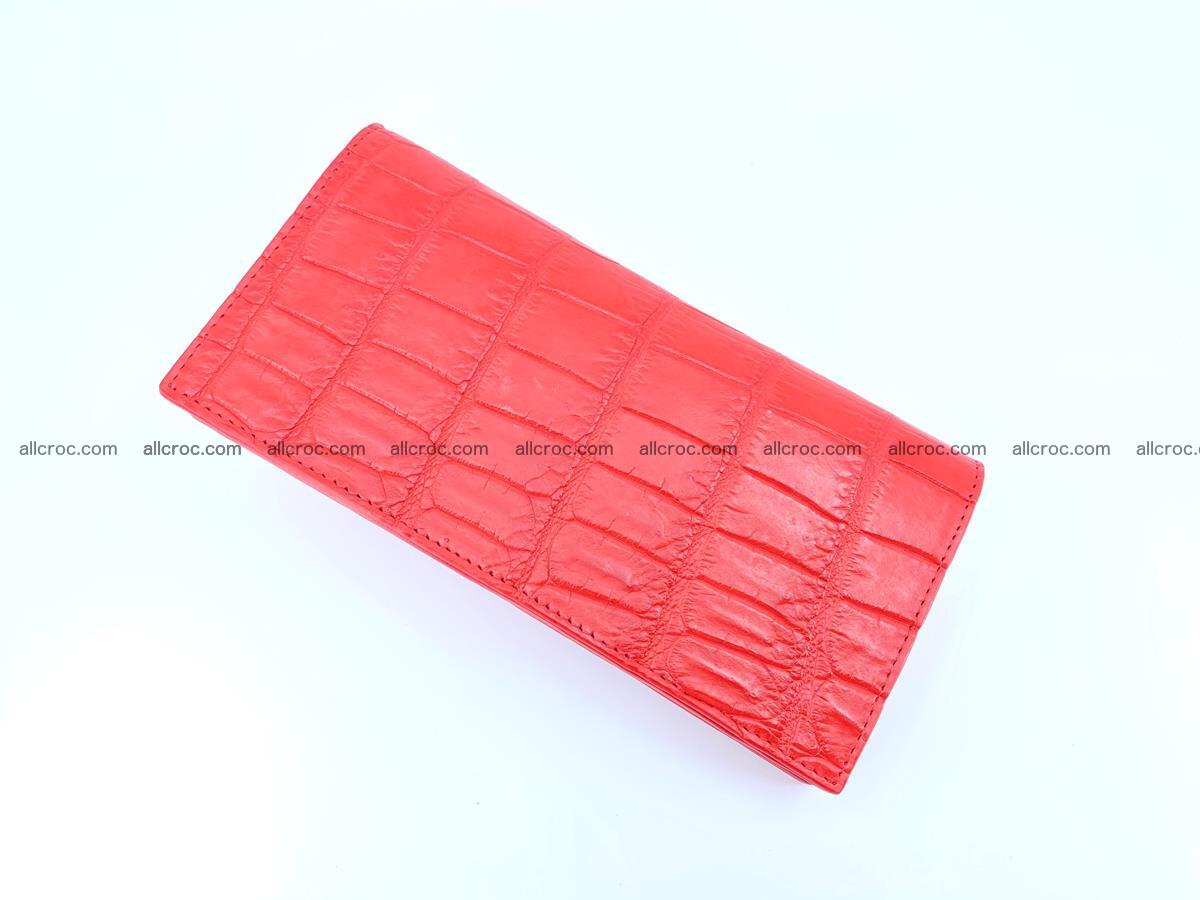 Crocodile skin wallet bifold 492 Foto 5