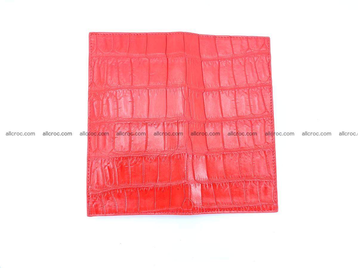 Crocodile skin wallet bifold 492 Foto 8