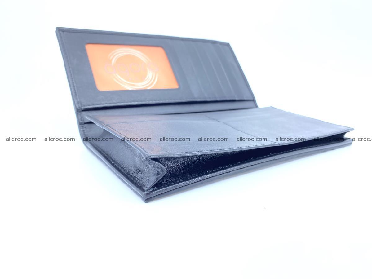 Crocodile skin long wallet bifold 487 Foto 14