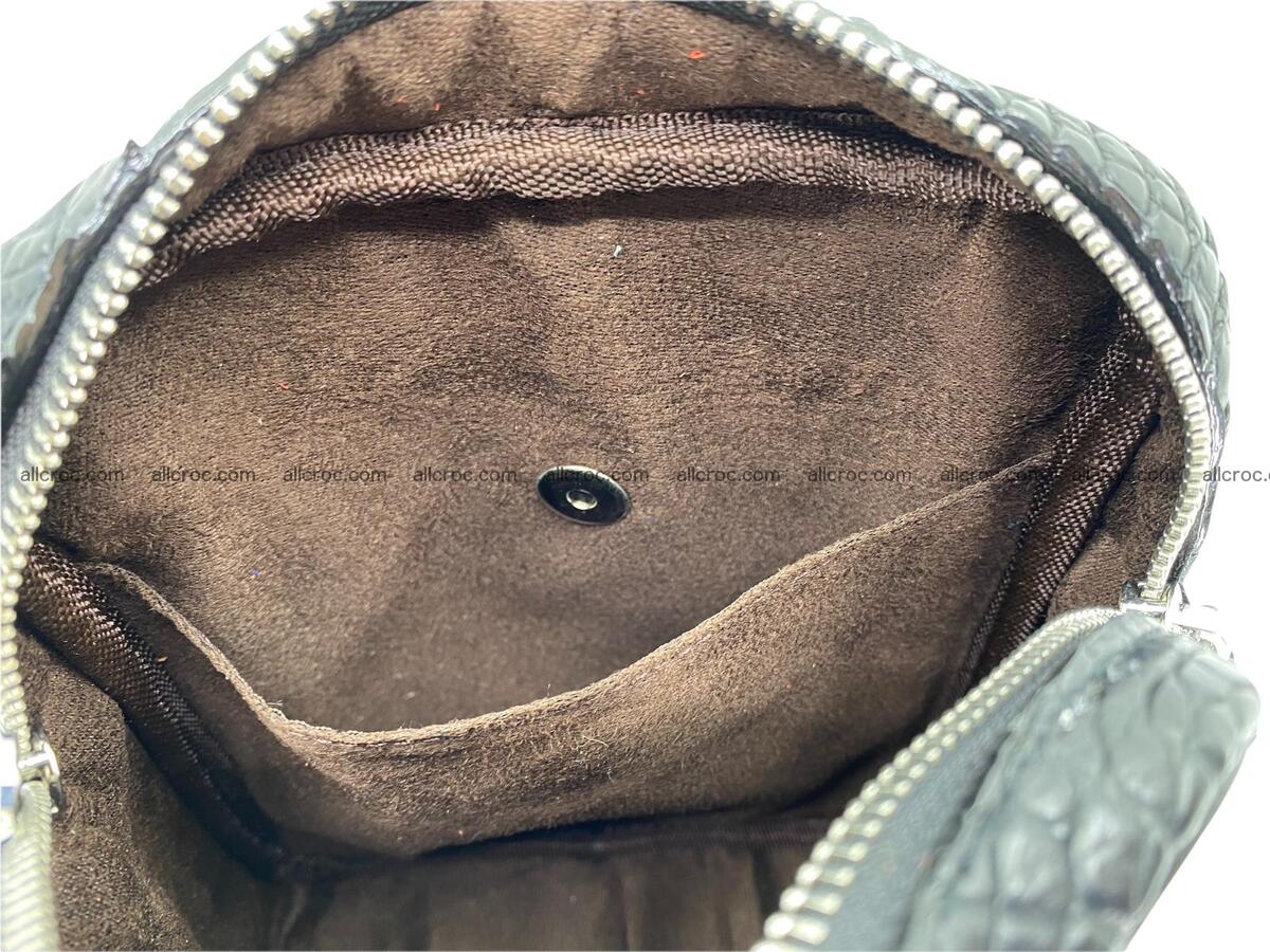 Crocodile skin shoulder bag 1743 Foto 16