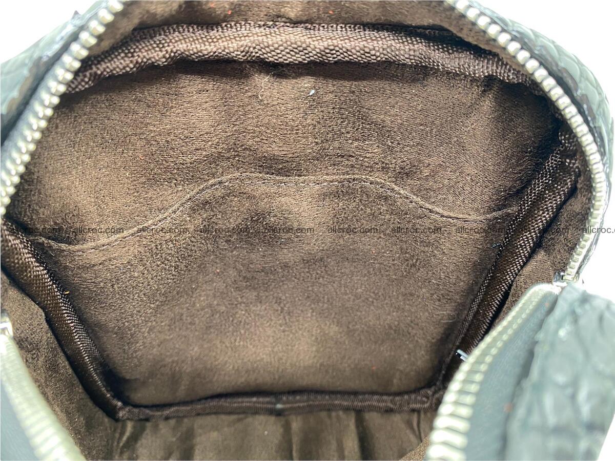 Crocodile skin shoulder bag 1743 Foto 17