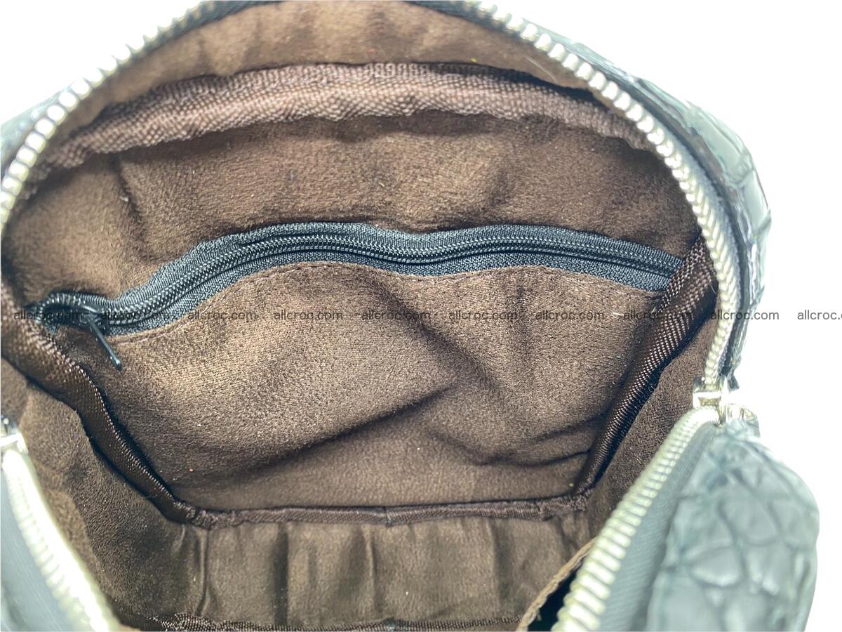 Crocodile skin shoulder bag 1743 Foto 18