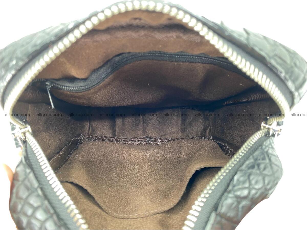 Crocodile skin shoulder bag 1743 Foto 19