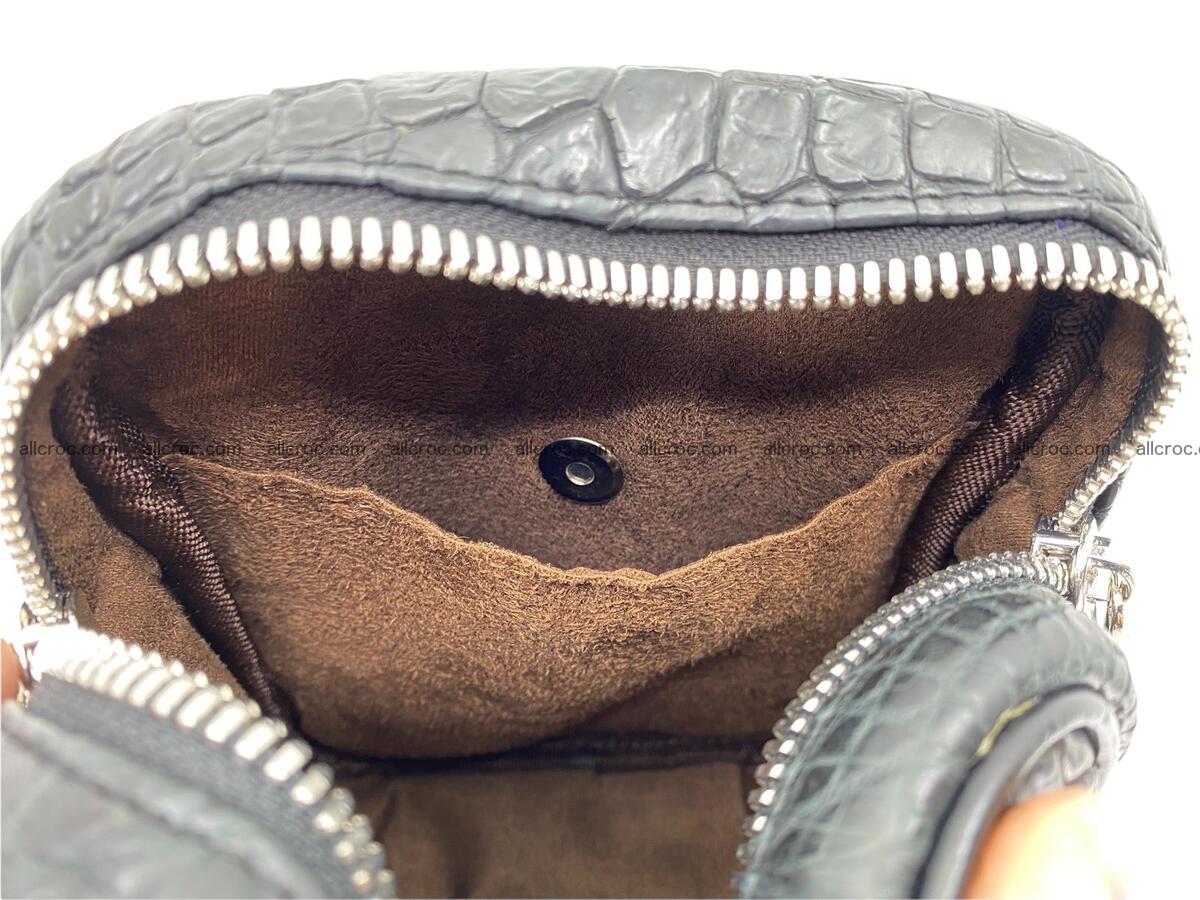 Crocodile skin shoulder bag 1742 Foto 18