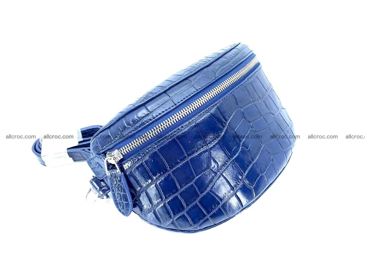 Crocodile skin sling bag 1764 Foto 2