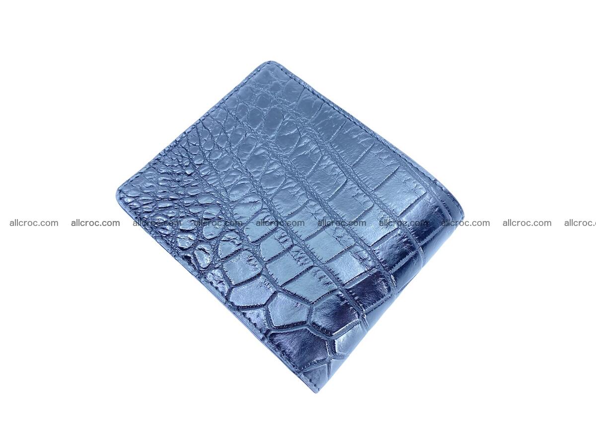 Crocodile skin small billfold 1657 Foto 3