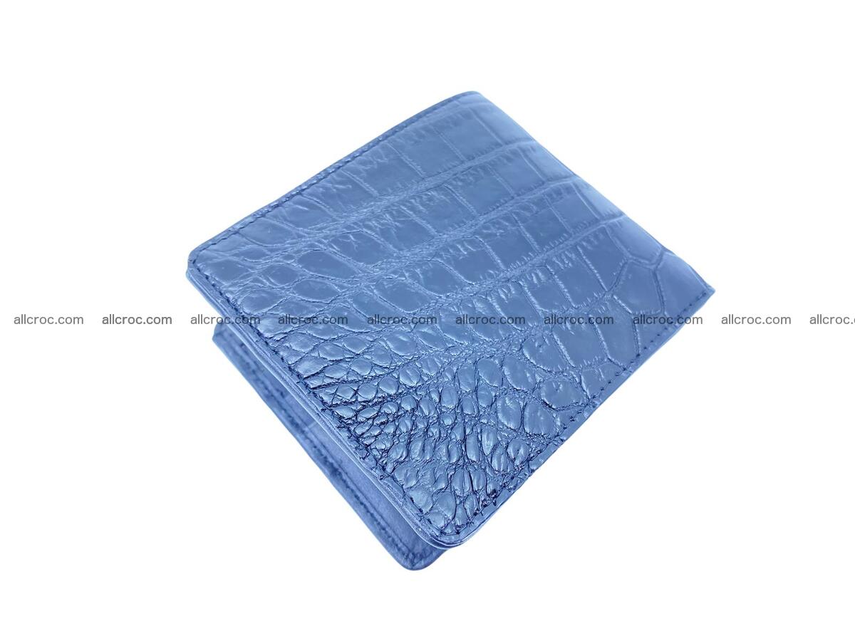 Crocodile skin small billfold 1657 Foto 4