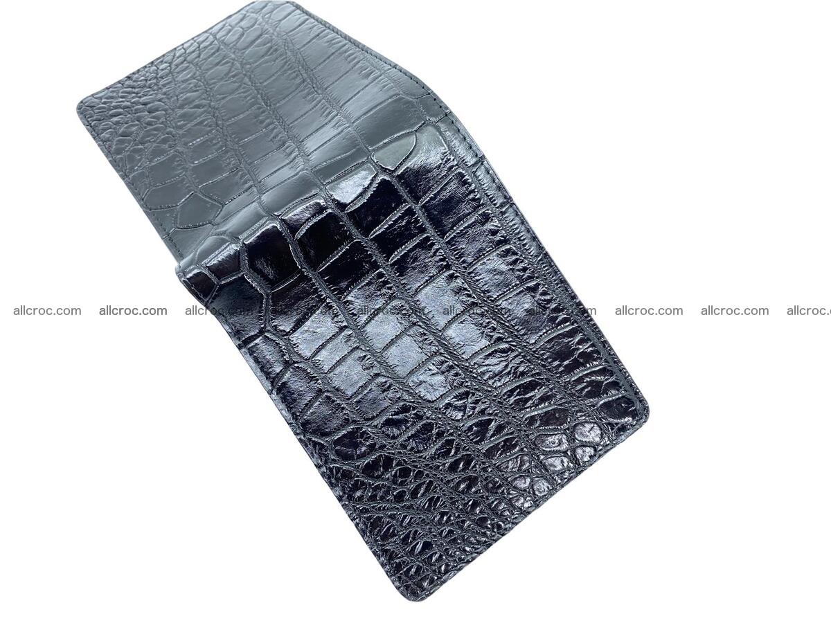 Crocodile skin small billfold 1657 Foto 6
