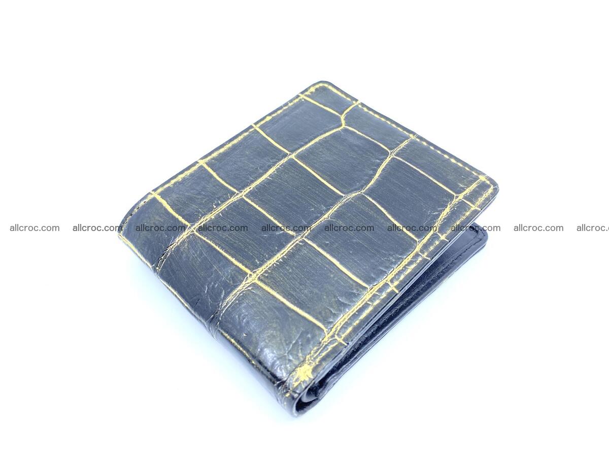 Crocodile skin small billfolf 1307 Foto 1