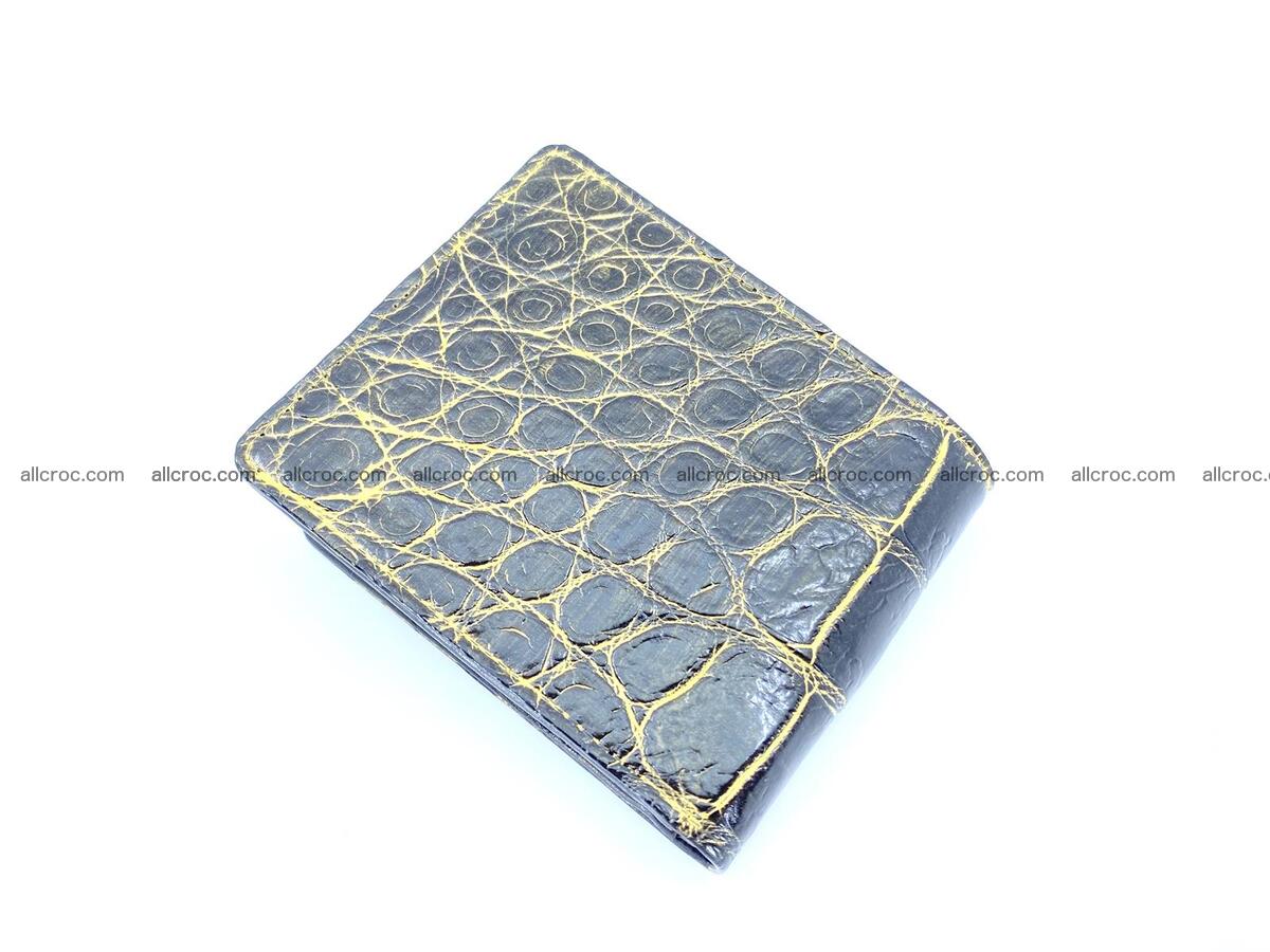 Crocodile skin small billfolf 1307 Foto 2