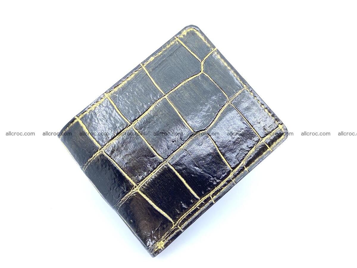 Crocodile skin small billfolf 1307 Foto 0