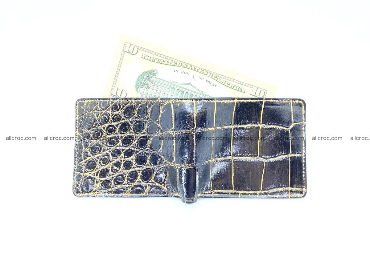 Crocodile skin small billfolf 1307 Foto 3