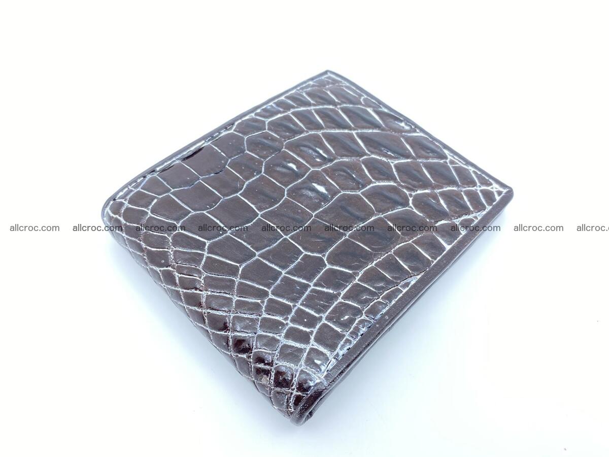 Crocodile skin small billfolf 1303 Foto 0