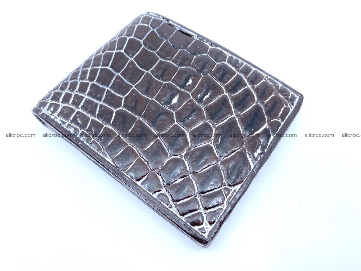 Crocodile skin small billfolf 1303 Foto 1