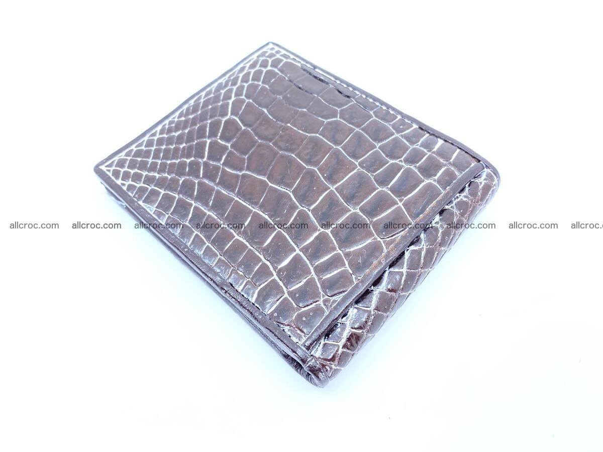 Crocodile skin small billfolf 1303 Foto 3