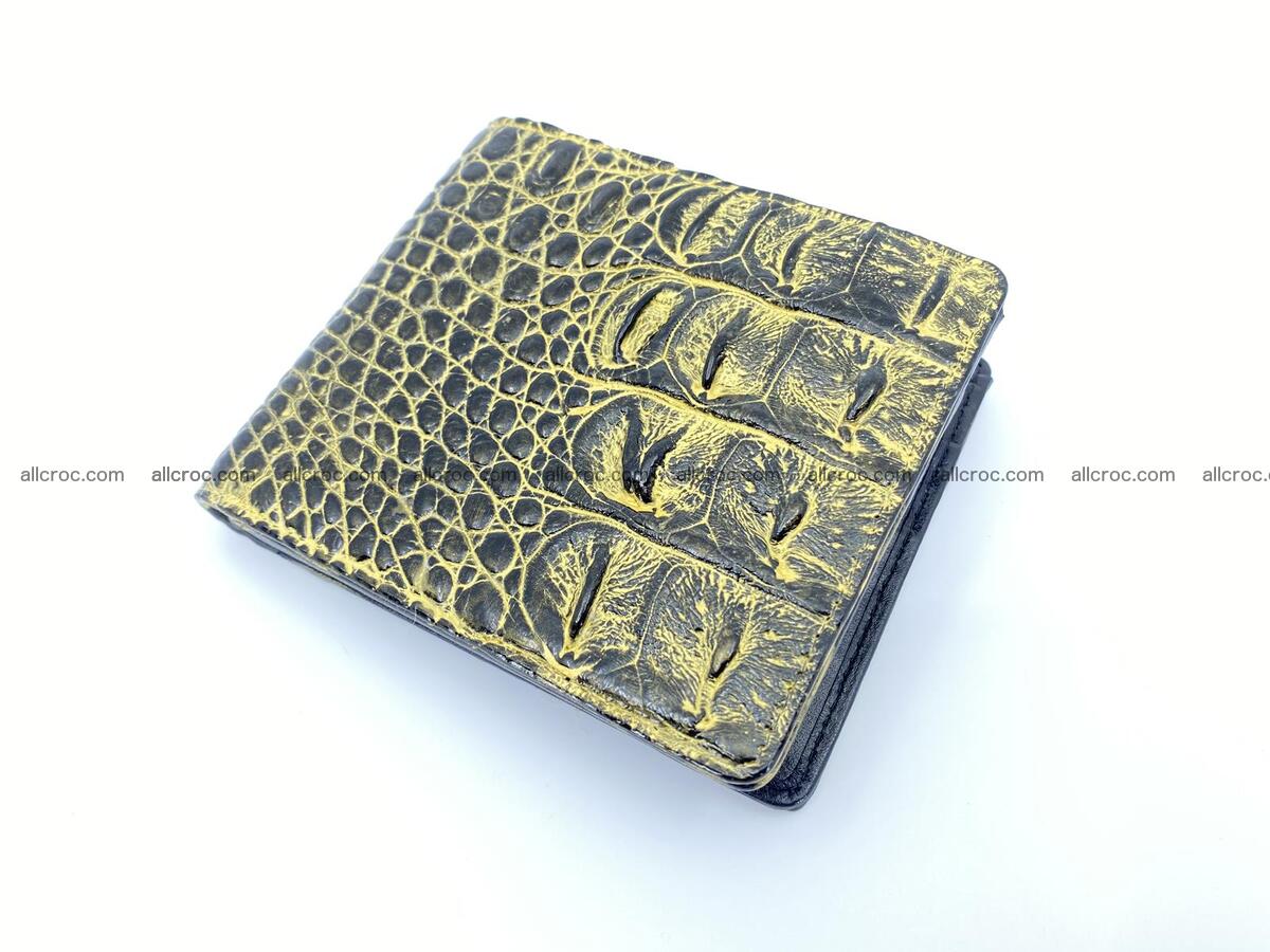 Crocodile skin small billfolf 1305 Foto 1