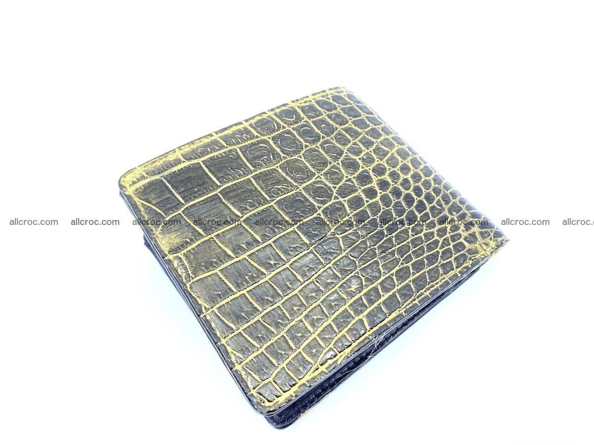 Crocodile skin small billfolf 1305 Foto 3
