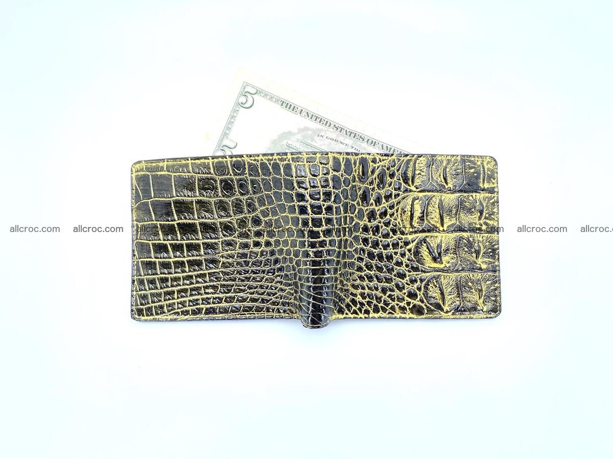 Crocodile skin small billfolf 1305 Foto 5