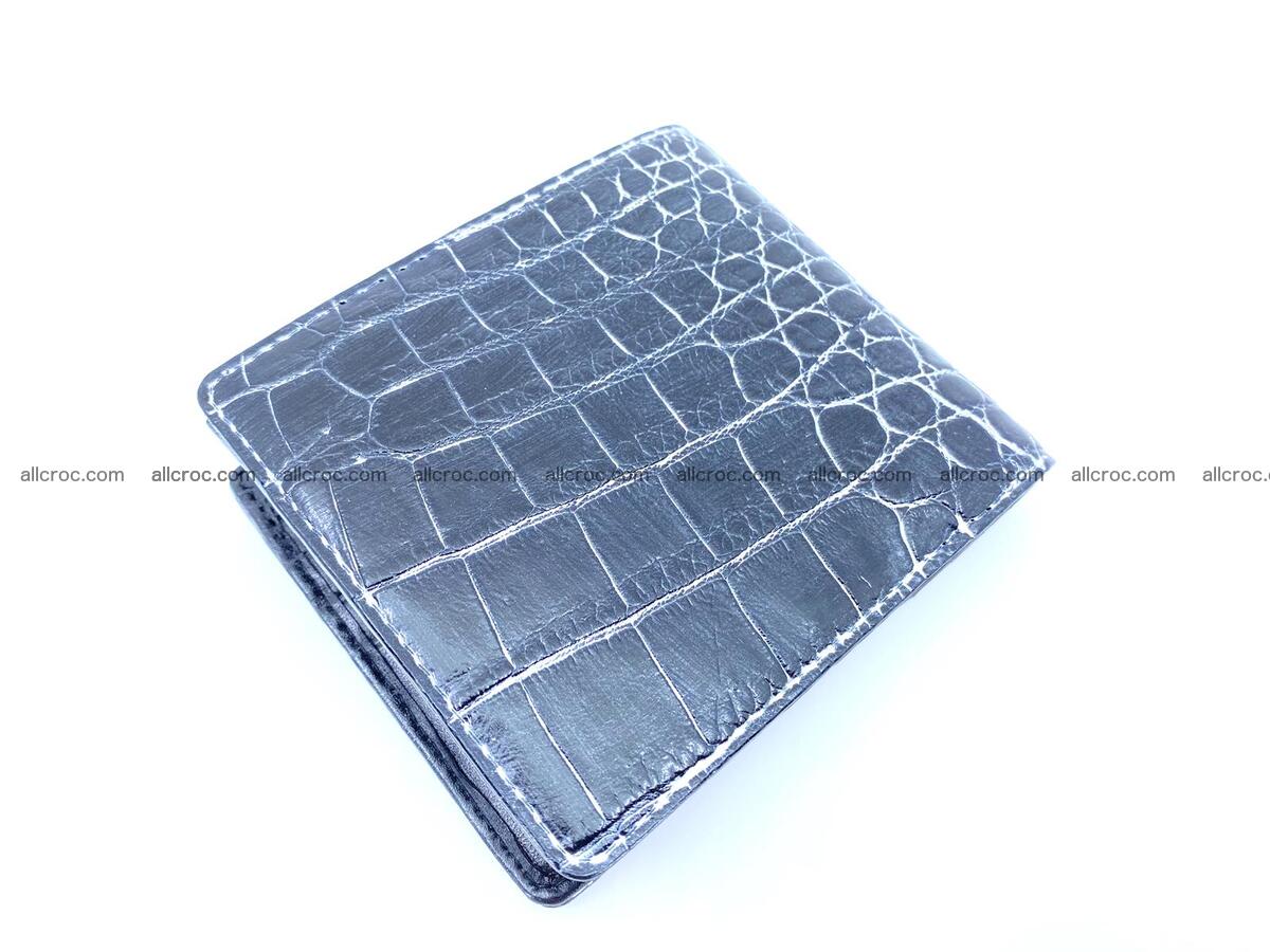 Crocodile skin small billfolf 1306 Foto 2