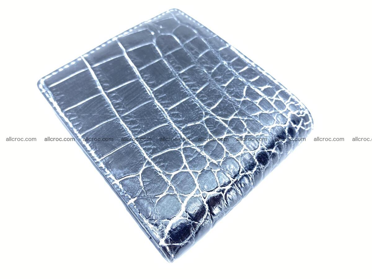Crocodile skin small billfolf 1306 Foto 3