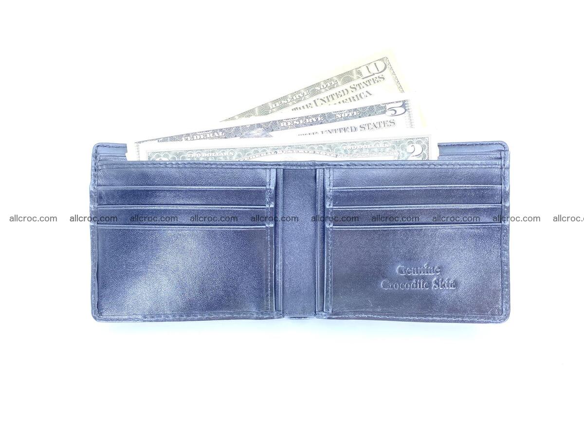 Crocodile skin small billfolf 1306 Foto 6