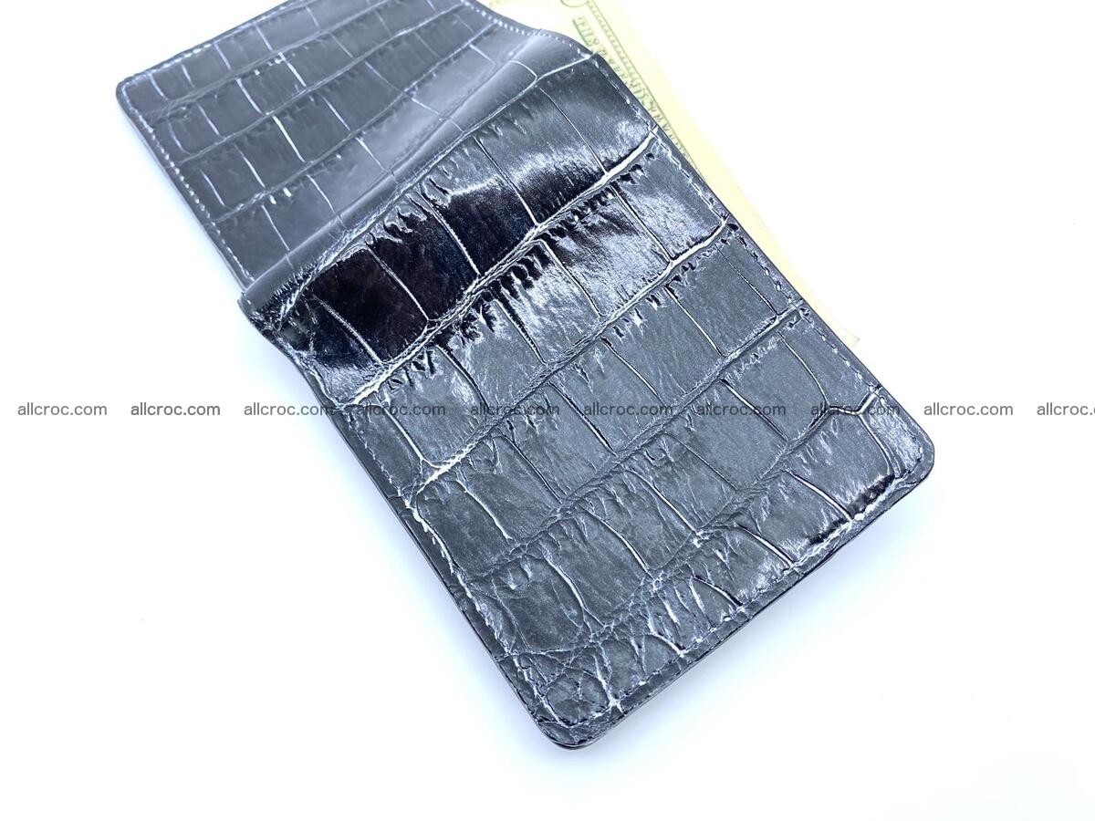 Crocodile skin small billfolf 1308 Foto 3