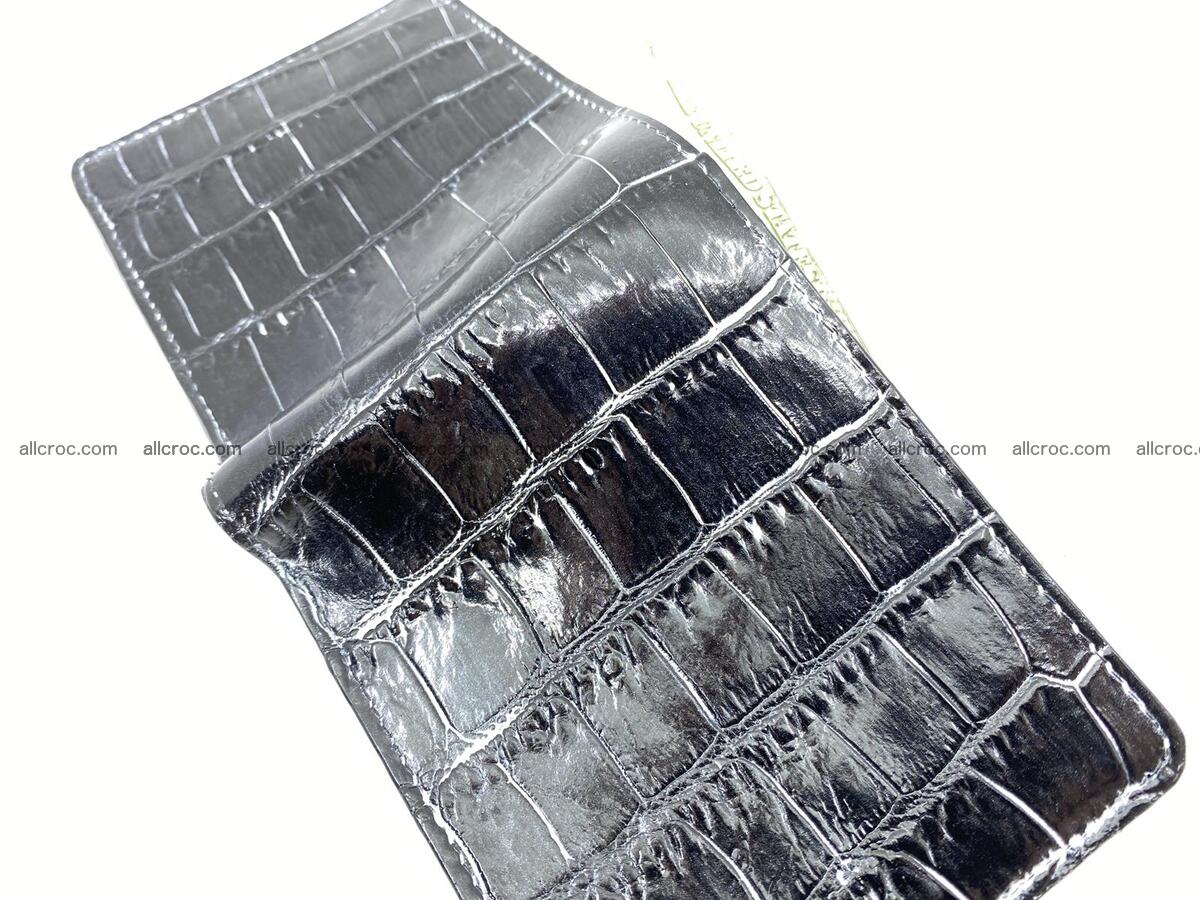 Crocodile skin small billfolf 1308 Foto 4