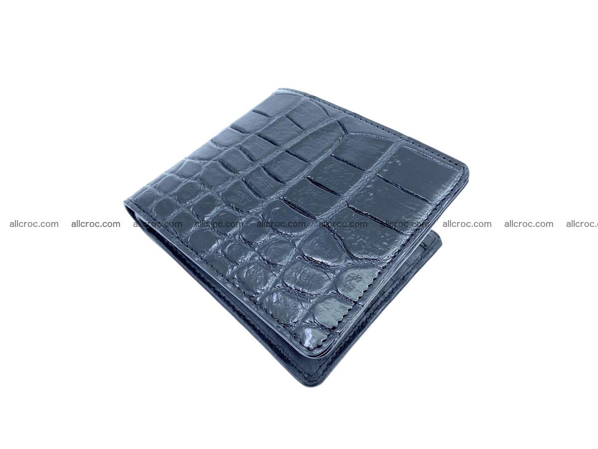 Crocodile skin small wallet 1659 Foto 4