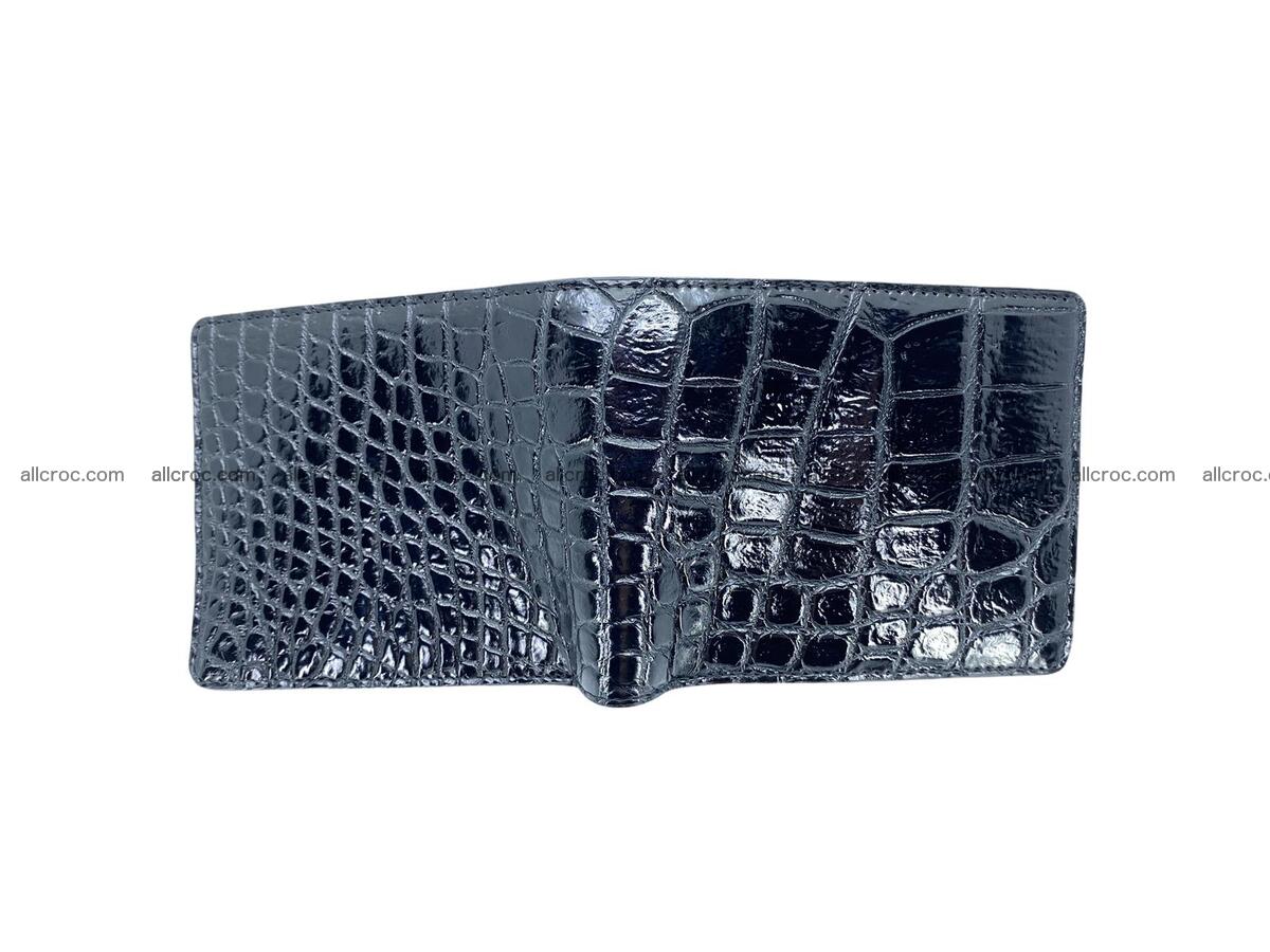 Crocodile skin small wallet 1659 Foto 5